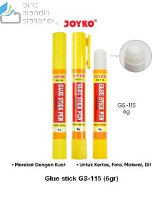 Contoh Glue Stick & Lem Kertas merk Joyko