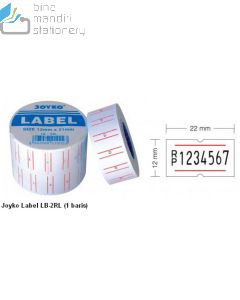 Gambar Joyko Label LB-2RL (1 baris) merek Joyko