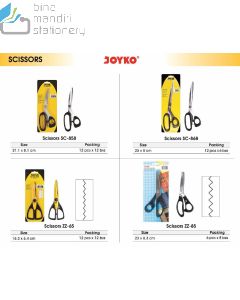 Jual Gunting Gerigi Zig- Zag Joyko Scissors ZZ-85 terlengkap di toko alat tulis