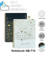 Jual Buku Tulis Catatan Diary Agenda Bergaris Spiral Hard Cover  Joyko Notebook NB-710 Space Travel (A5) termurah harga grosir Jakarta